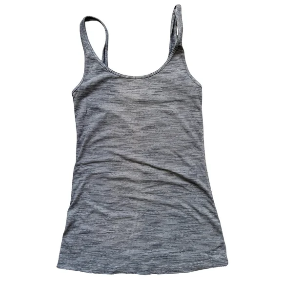 Lululemon Daily Tank Wee Are From Space Coal Fossil Size 2 4 Rare Activewear Gym - Picture 1 of 9